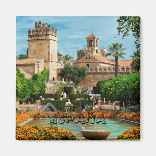 magnet Gardens of the Palace of Cordoba, Spain
