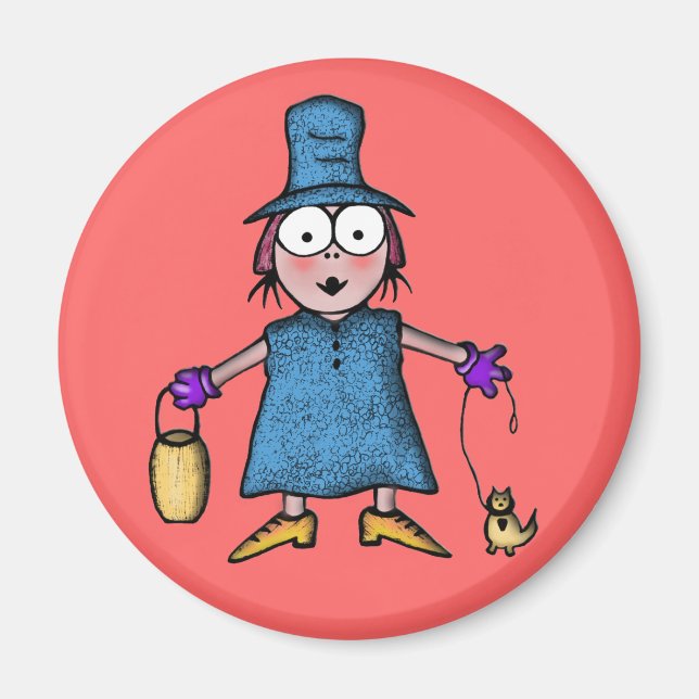 MAGNET"girl" Magnet (Front)