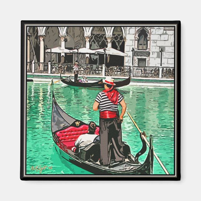 Magnet: Gondolier Magnet (Front)
