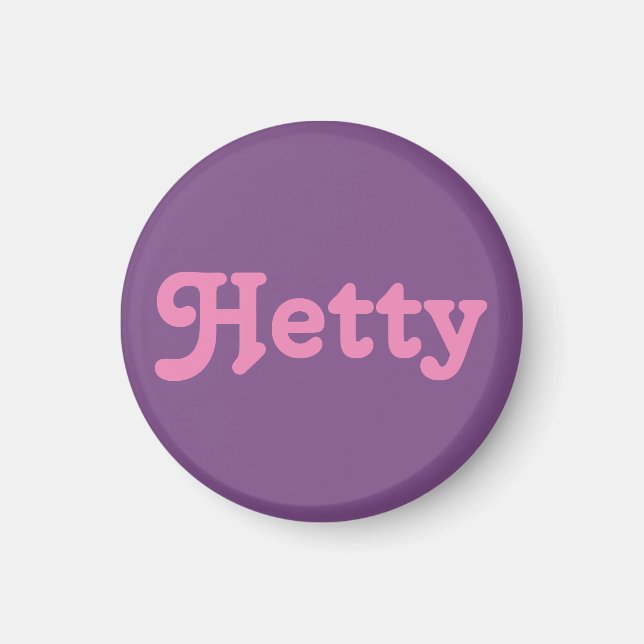 Magnet Hetty (Front)