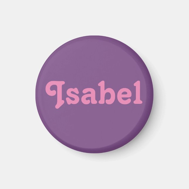 Magnet Isabel (Front)