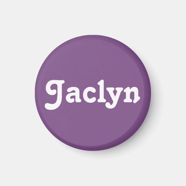 Magnet Jaclyn (Front)