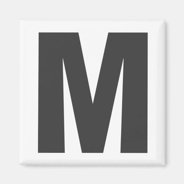 Magnet letter ‘M’ (Front)