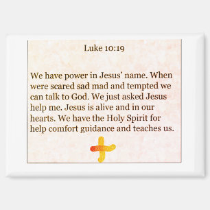 magnet-luke 10;19 magnet