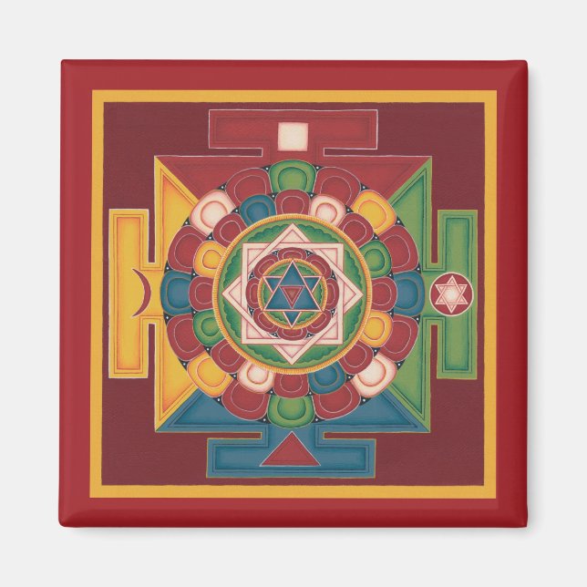 MAGNET Mandala of the 5 Elements (Front)