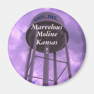 Magnet: Marvellous, Moline, Kansas ! Magnet