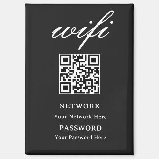 Magnet | Modern Wifi Password Network