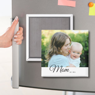 Magnet Mum Established Photo Mother's Day Gift