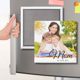Magnet Mum Established Photo Mother's Day Gift