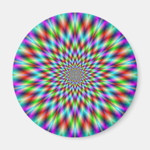 Magnet Neon Star Exploding