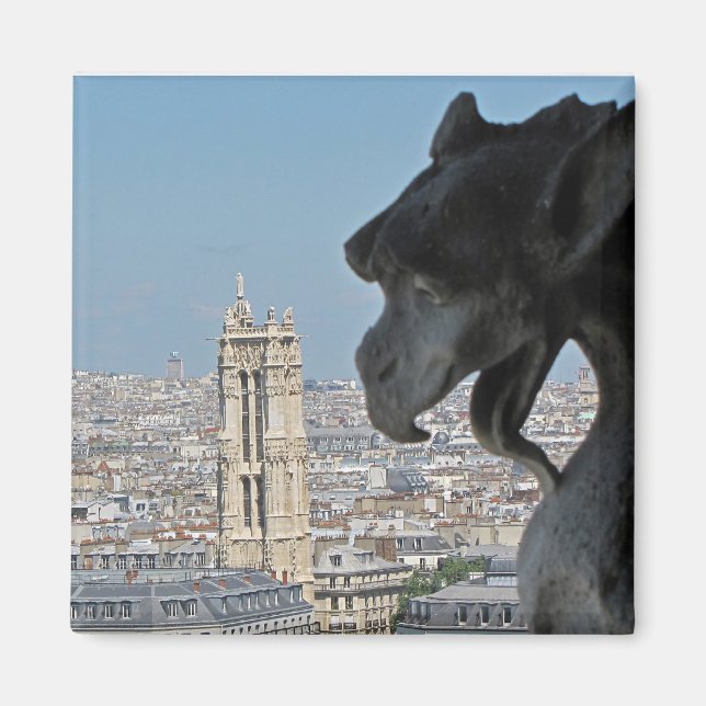 Magnet: Notre-Dame de Paris - Gargoyle Magnet (Front)