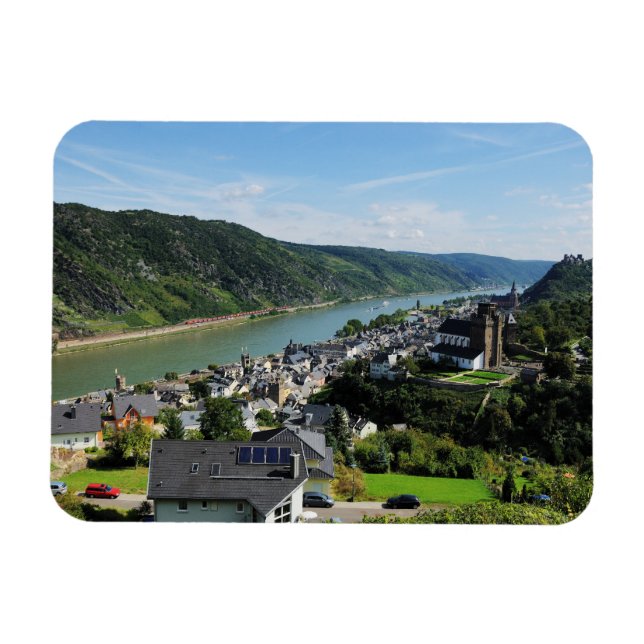 Magnet Oberwesel in the Middle Rhine Valley (Horizontal)