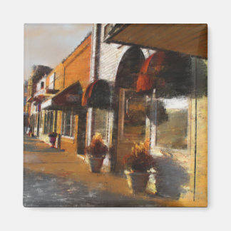 Magnet of Brighton Michigan Scene