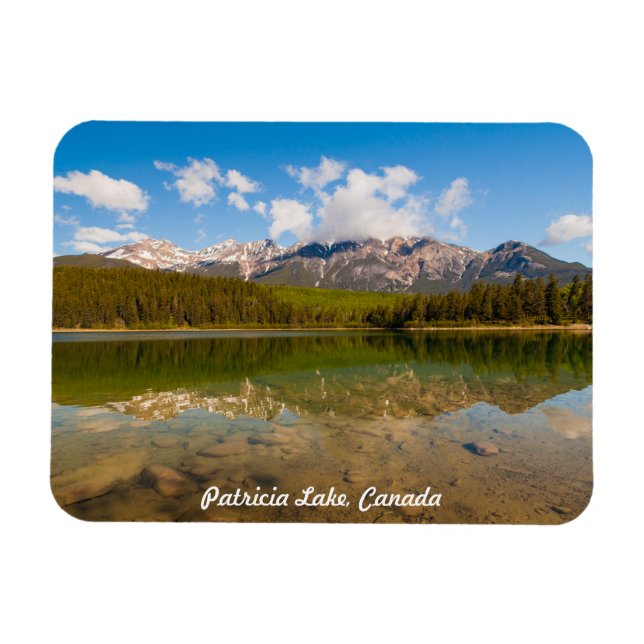 Magnet of Patricia Lake, Alberta, Canada (Horizontal)