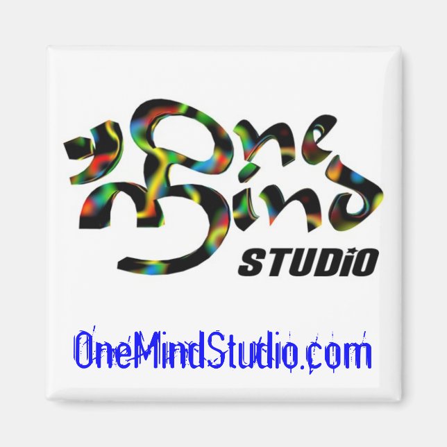 Magnet, One Mind Studio LOGO Magnet (Front)