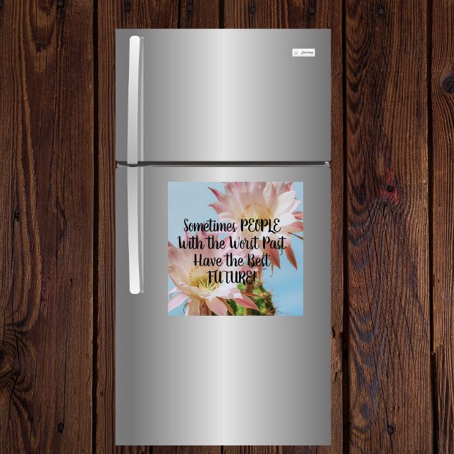 Magnet People Worst Past Best Future Cactus Pink (Creator Uploaded)