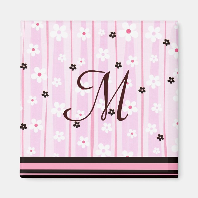 Magnet - Pink and Brown (Front)