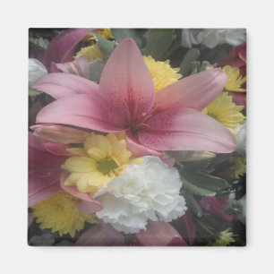 Magnet Pink Lily Beauty