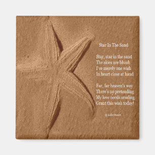 Magnet Poem Star In The Sand Ladee Basset