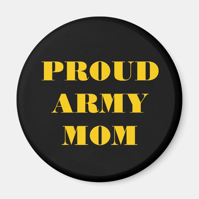 Magnet Proud Army Mum (Front)