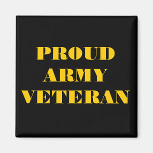 Magnet Proud Army Veteran