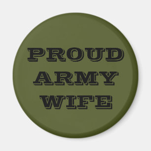 Magnet Proud Army Wife