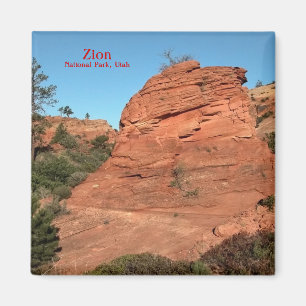 Magnet: Red Rock In Zion Magnet