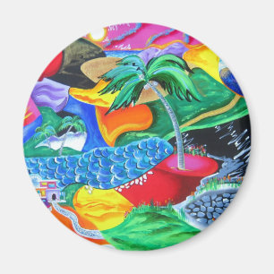 Magnet - Relax on Caribbean Vacation