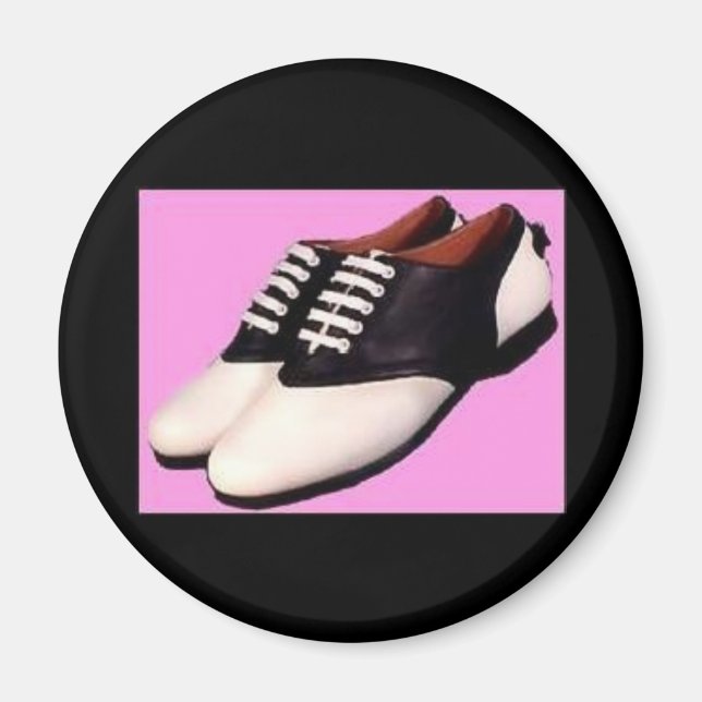 Magnet - Retro Fifties Saddle Shoes (Front)