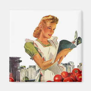 Magnet ~ RETRO KITCHEN Mid-Century Home Canning
