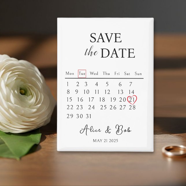 Magnet save the dates, Customizable Save the Date  (Creator Uploaded)