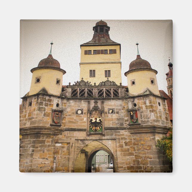 Magnet Souvenir from Weissenburg in Bavaria (Front)