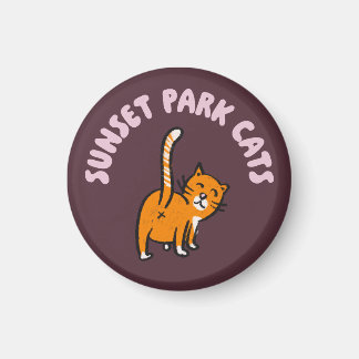 Magnet: Sunset Park Cats (Lil Pete) Magnet