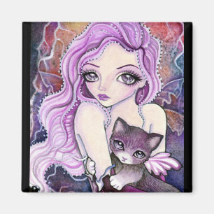 Magnet - The Coming Storm - Fairy and Kitty Cat