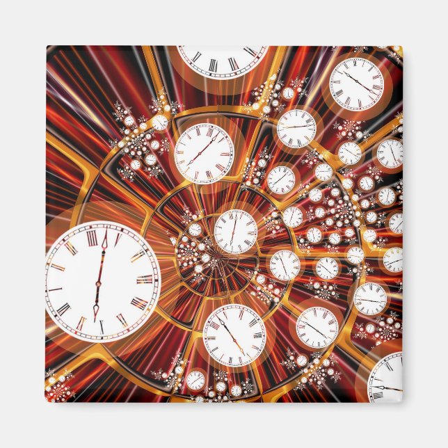 Magnet: Time Flies Magnet (Front)