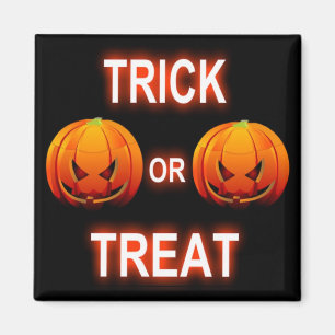 Magnet Trick Or Treat Pumpkins