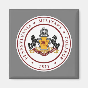 + Magnet w/PMC Seal Logo (square or round)