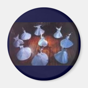 magnet whirling dervish turkish spiritual islam r