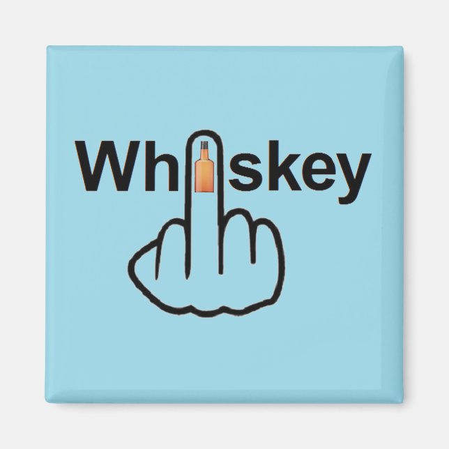 Magnet Whiskey Flip (Front)