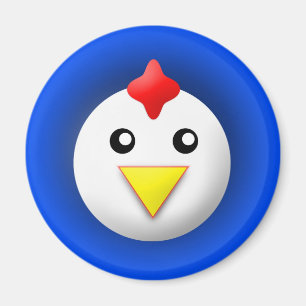 magnet with animal: chicken