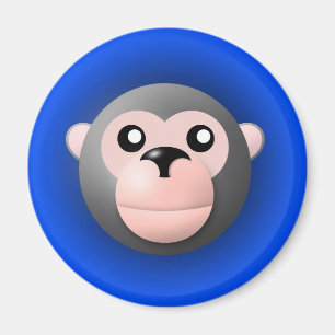 magnet with animal: monkey