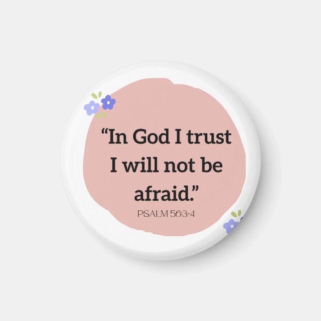 Magnet with Bible Verse (Front)