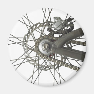 Magnet with Bicycle Back Wheel