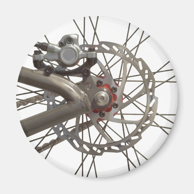 Magnet with Bicycle Back Wheel (Front)