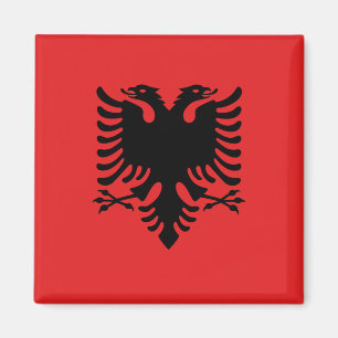 Magnet with Flag of Albania