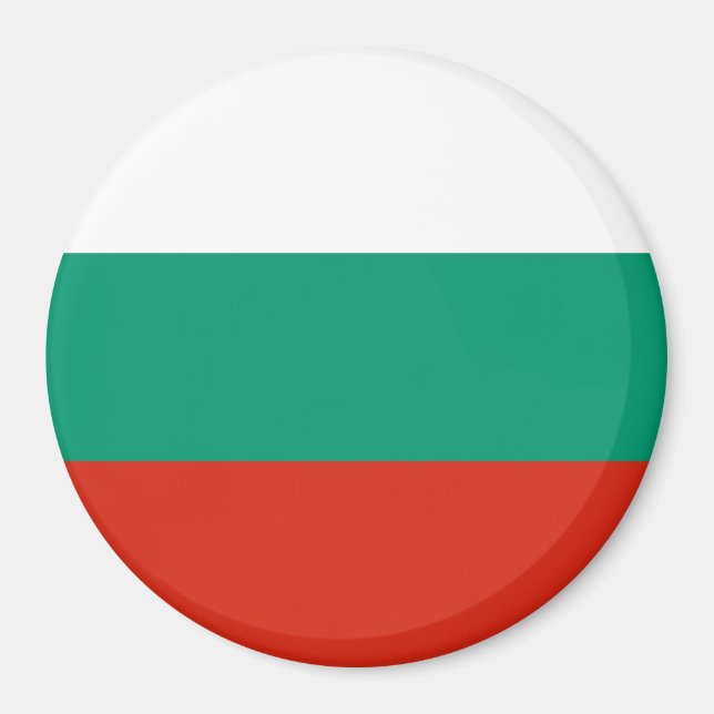 Magnet with Flag of Bulgaria (Front)