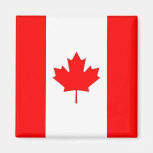Magnet with Flag of Canada
