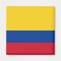 Magnet with Flag of Colombia