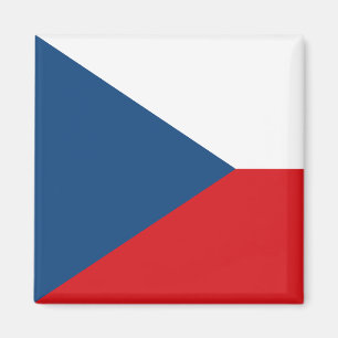 Magnet with Flag of Czechia