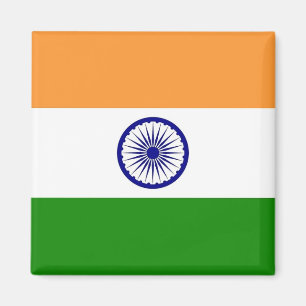 Magnet with Flag of India